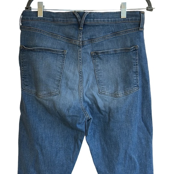 Veronica Beard Carly Kick Flare Medium Wash Jeans Size 32 - Picture 7 of 9